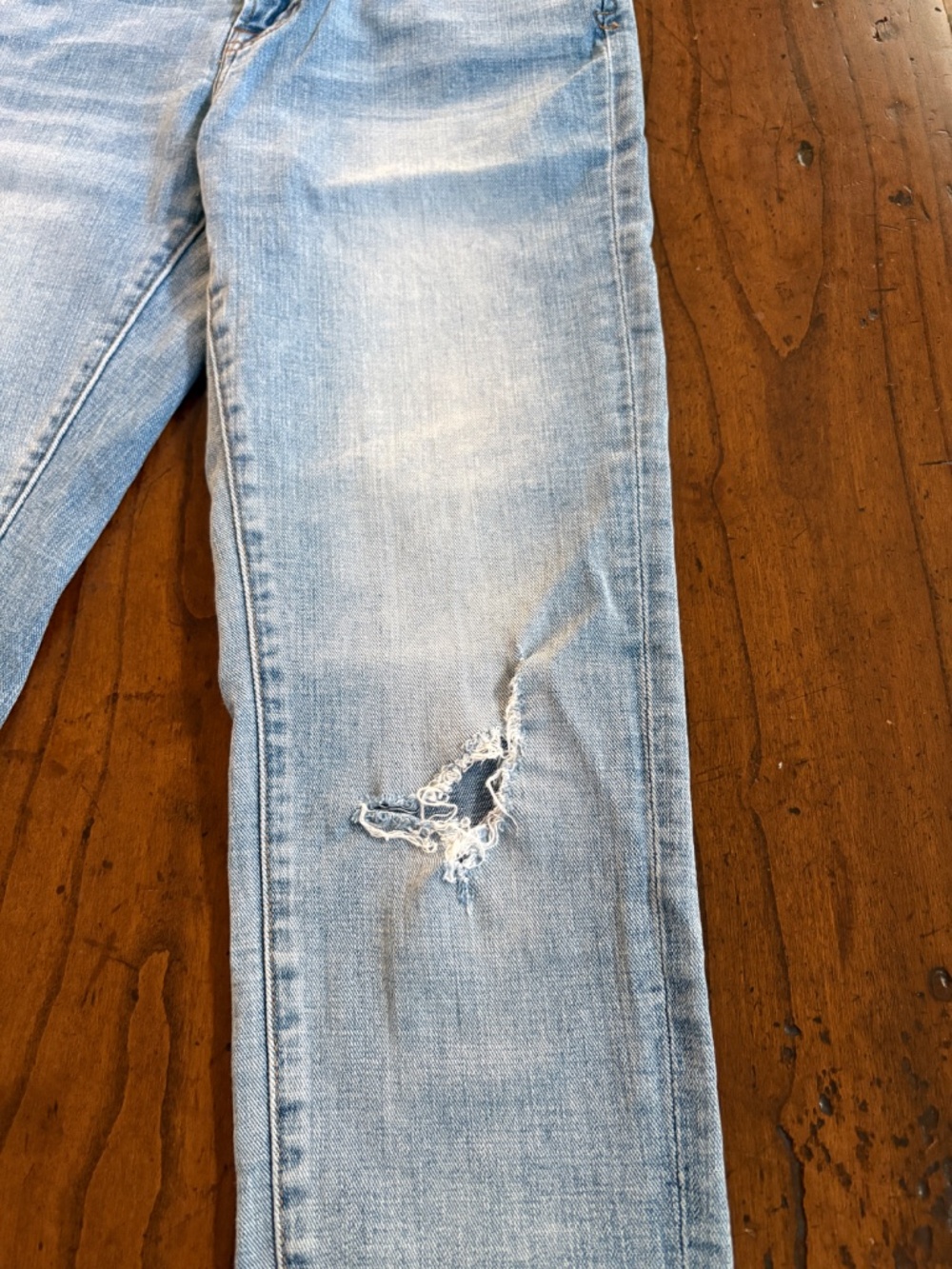 Lucky Brand Distressed Sienna Cigarette Boyfriend Y2K Jeans Size 0 25 - Picture 4 of 11